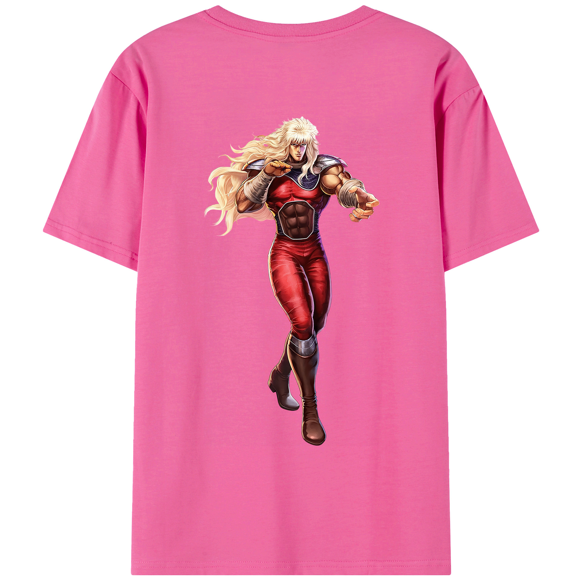 （画像用） 北斗の拳 Fist of the North Star レディース半袖Tシャツ(バックプリント)